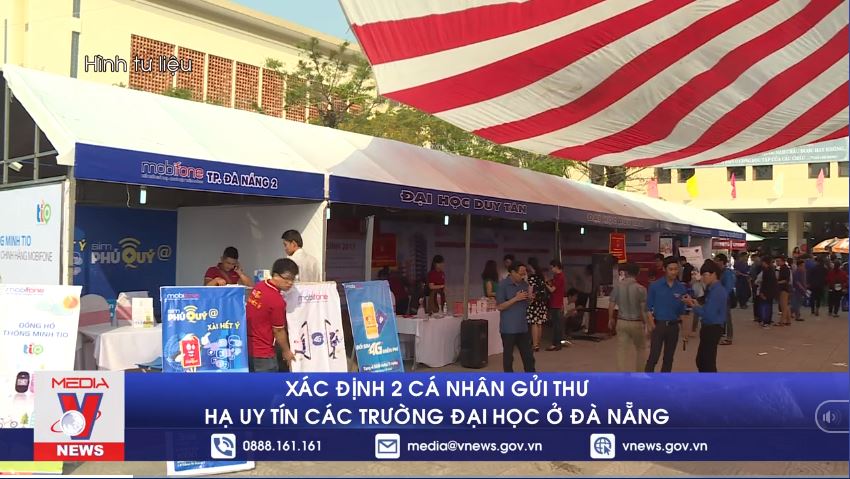 Xác định 2 cá nhân gửi thư hạ uy tín các trường Đại học ở Đà Nẵng