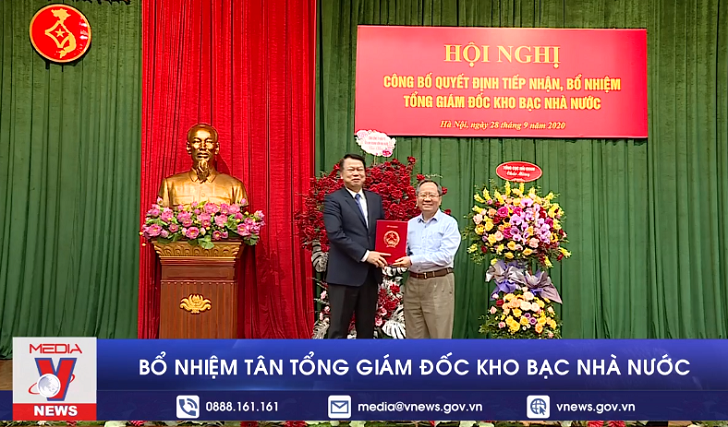 Ông Nguyễn Đức Chi làm Tổng giám đốc Kho bạc Nhà nước