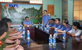 Đồng chí Nguyễn Huy Tiến làm việc với Công an tỉnh Bình Phước về công tác tạm giữ, tạm giam