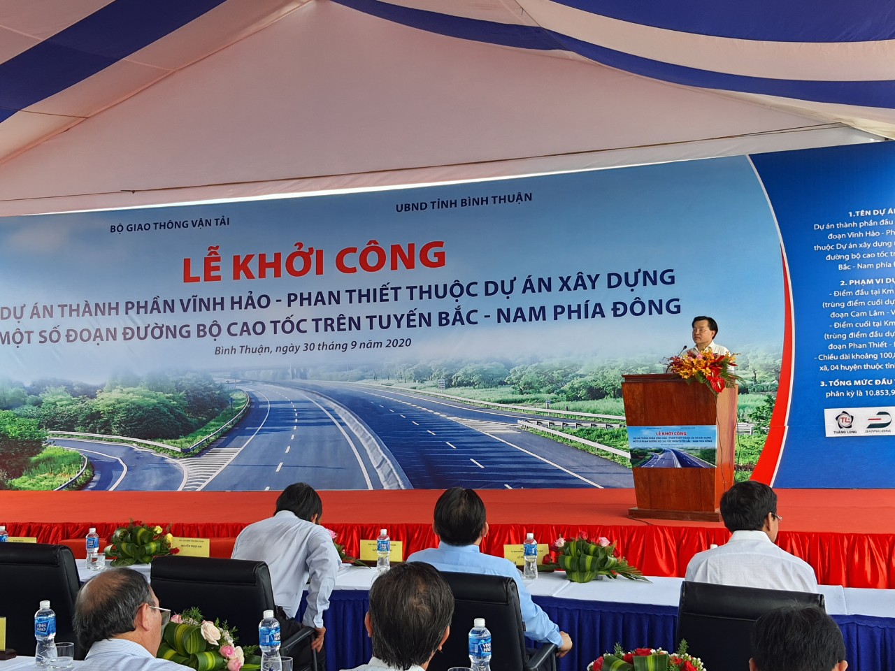 Đồng loạt khởi công 3 dự án thành phần thuộc cao tốc Bắc - Nam