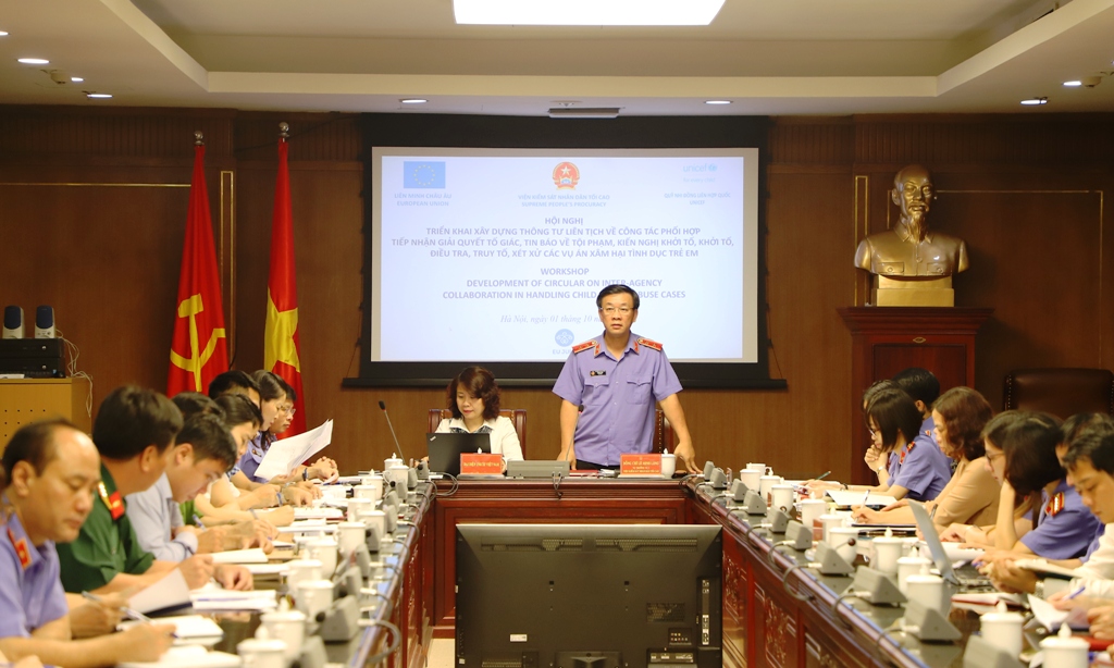 Triển khai xây dựng Thông tư liên tịch đối với các vụ án xâm hại tình dục trẻ em