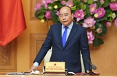 Thủ tướng Nguyễn Xuân Phúc chủ trì phiên họp Chính phủ tháng 9