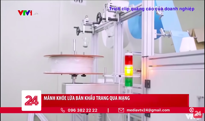Mánh khóe lừa bán khẩu trang qua mạng