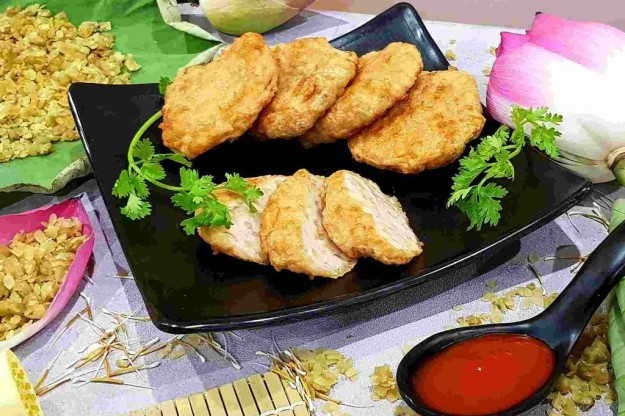 Chả cốm dẻo thơm hương vị mùa thu