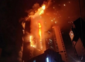 Cháy tòa tháp 33 tầng ở Hàn Quốc, gần 100 người phải đưa đến bệnh viện