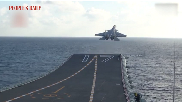 Báo Mỹ đánh giá tàu sân bay Trung Quốc chưa phải là đối thủ