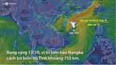 Bão Nangka sẽ gây mưa lớn ở Bắc Bộ và Bắc Trung Bộ