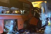 Tai nạn thảm khốc trên đường dẫn đèo Hải Vân, 22 người thương vong