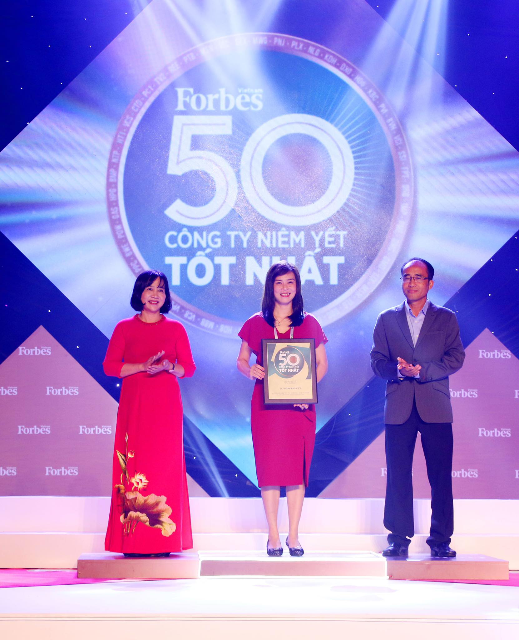 8 năm liên tiếp dẫn đầu ngành Bảo hiểm trong Top 50 công ty niêm yết tốt nhất năm 2020 Forbes