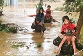 Các hồ đập lớn tại Nghệ An - Hà Tĩnh đồng loạt xả lũ