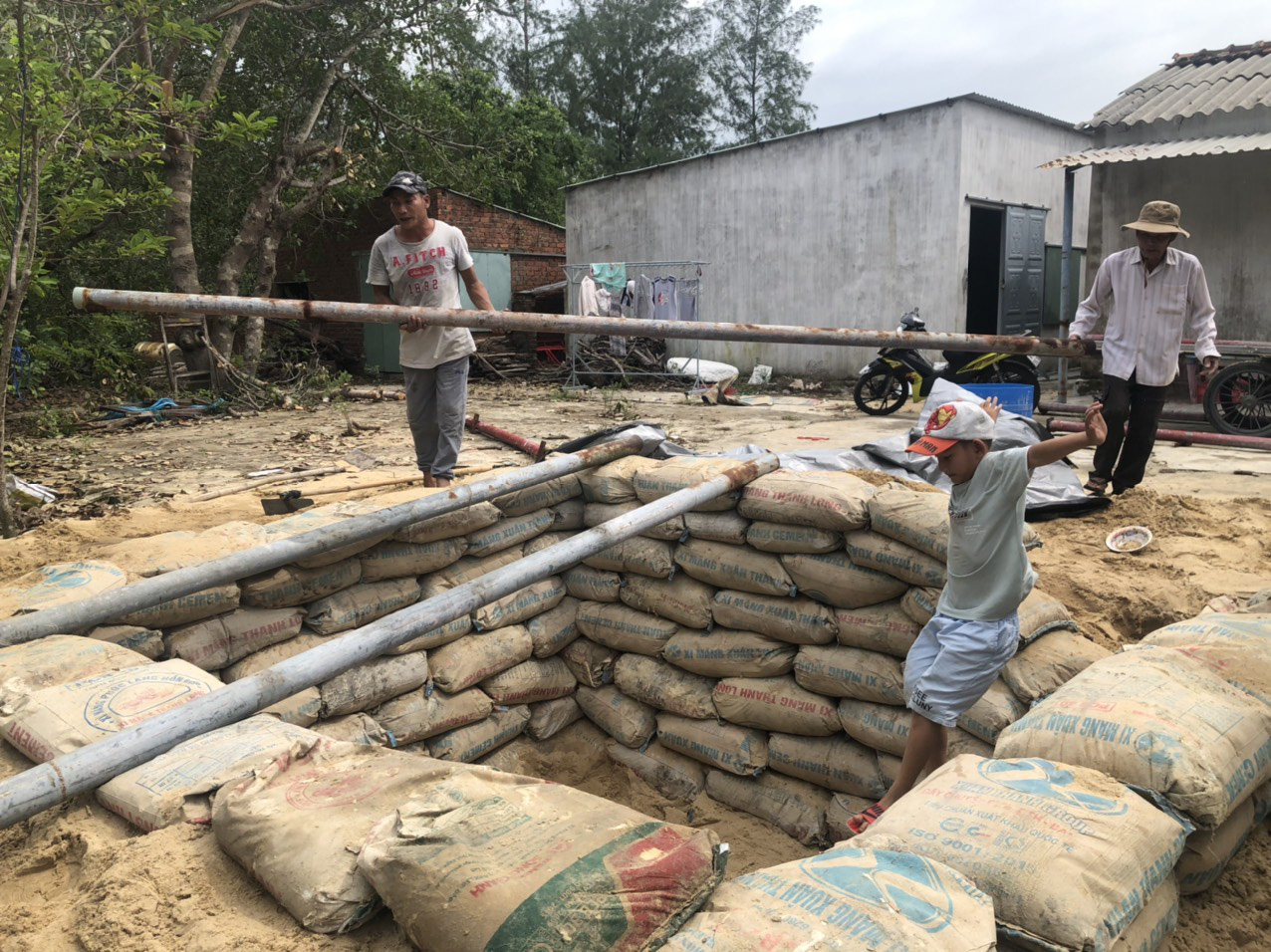 Độc đáo hầm trú bão của người dân Quảng Nam