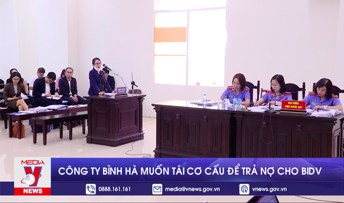 Công ty Bình Hà muốn tái cơ cấu để trả nợ cho BIDV