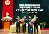 Ông Lê Duy Thành được bầu làm Chủ tịch UBND tỉnh Vĩnh Phúc