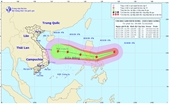 Siêu bão Goni giật cấp 17 đang hùng hổ tiến vào biển Đông