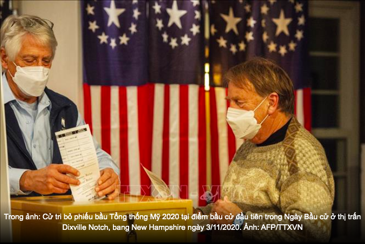 Ông J Biden thắng Tổng thống D Trump ở nơi đầu tiên khởi động Ngày bầu cử chính thức