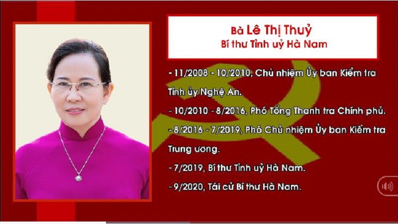 Số lượng nữ bí thư Tỉnh ủy nhiều kỷ lục từ trước đến nay