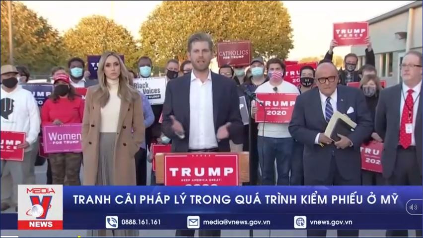 Tranh cãi pháp lý trong quá trình kiểm phiếu ở Mỹ