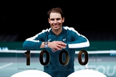 Nadal cán mốc 1000 chiến thắng trong sự nghiệp