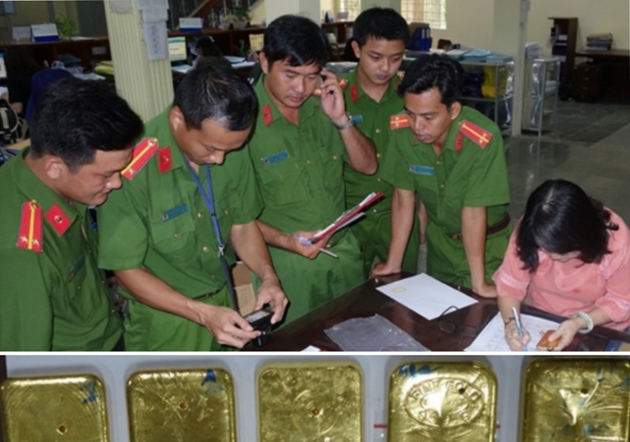 Vụ vận chuyển trái phép 51kg vàng Khởi tố 4 đối tượng