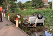 11 người Việt thương vong trong vụ tai nạn lật xe kinh hoàng ở Campuchia