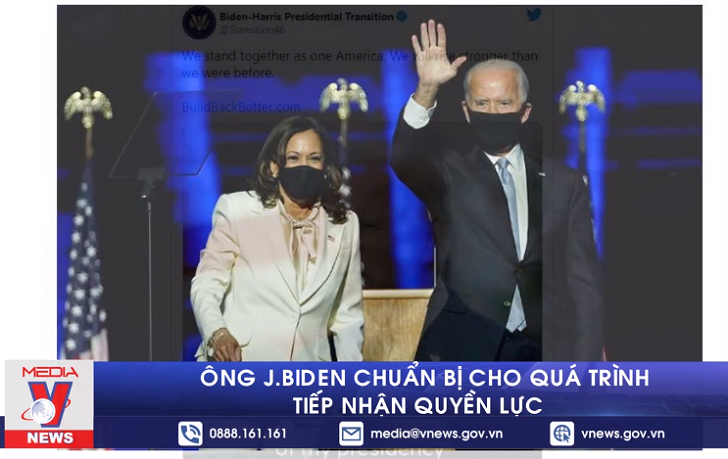 Ông Joe Biden chuẩn bị cho quá trình tiếp nhận quyền lực