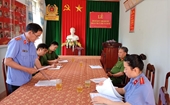 VKSND tỉnh Đắk Nông trực tiếp kiểm sát tại Cơ quan thi hành án hình sự