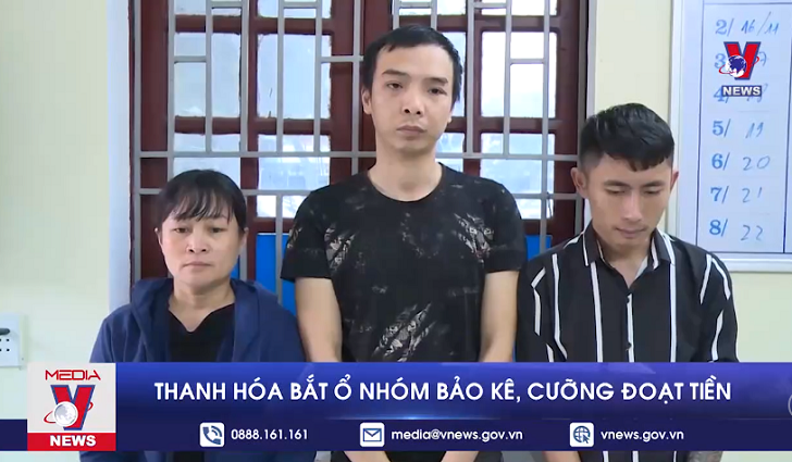 Ổ nhóm bảo kê, cưỡng đoạt tiền thương lái sa lưới pháp luật