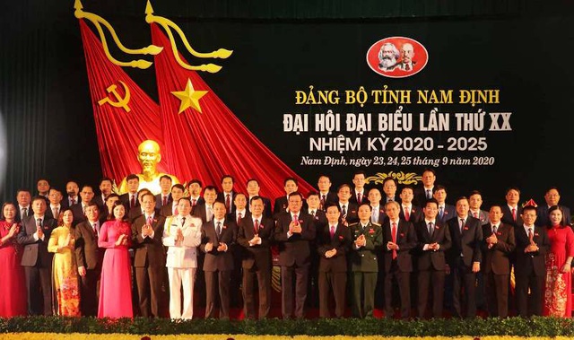 Danh sách Ban Chấp hành Đảng bộ tỉnh Nam Định ủy khóa XX, nhiệm kỳ 2020-2025