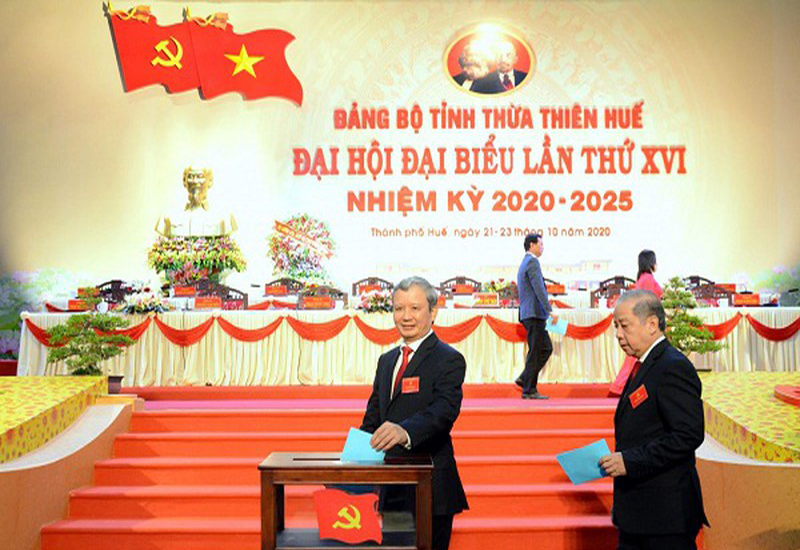 Danh sách Ban Chấp hành Đảng bộ tỉnh Thừa Thiên Huế khóa XVI, nhiệm kỳ 2020-2025