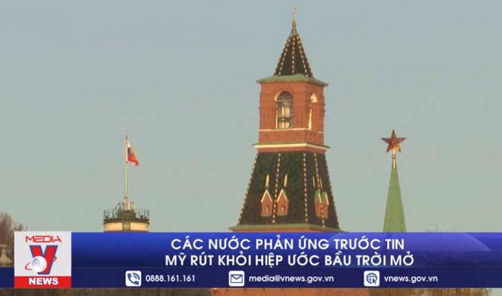 Phản ứng của Nga, Đức trước tin Mỹ rút khỏi Hiệp ước bầu trời