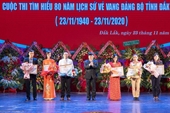 Ngành KSND Đắk Lắk giành giải 3 Cuộc thi tìm hiểu lịch sử Đảng bộ tỉnh