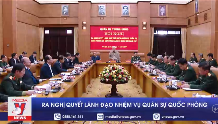 Ra nghị quyết lãnh đạo nhiệm vụ Quân sự Quốc phòng