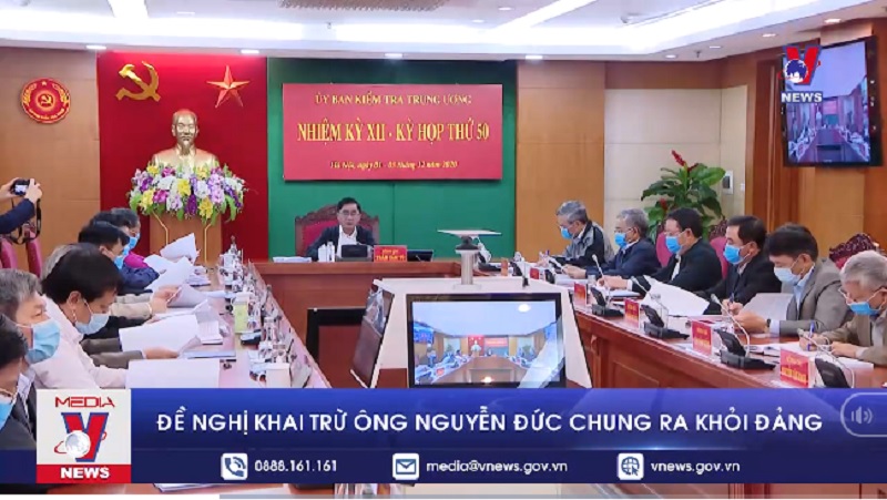 Đề nghị khai trừ ông Nguyễn Đức Chung ra khỏi Đảng