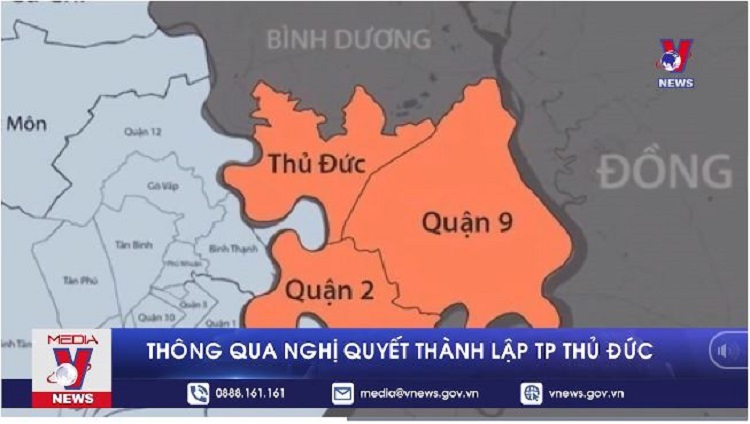 Thông qua nghị quyết thành lập TP Thủ Đức