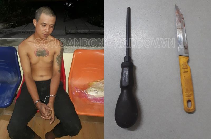 Anh trai đâm tử vong em ruột, định kề dao vào cổ tự sát