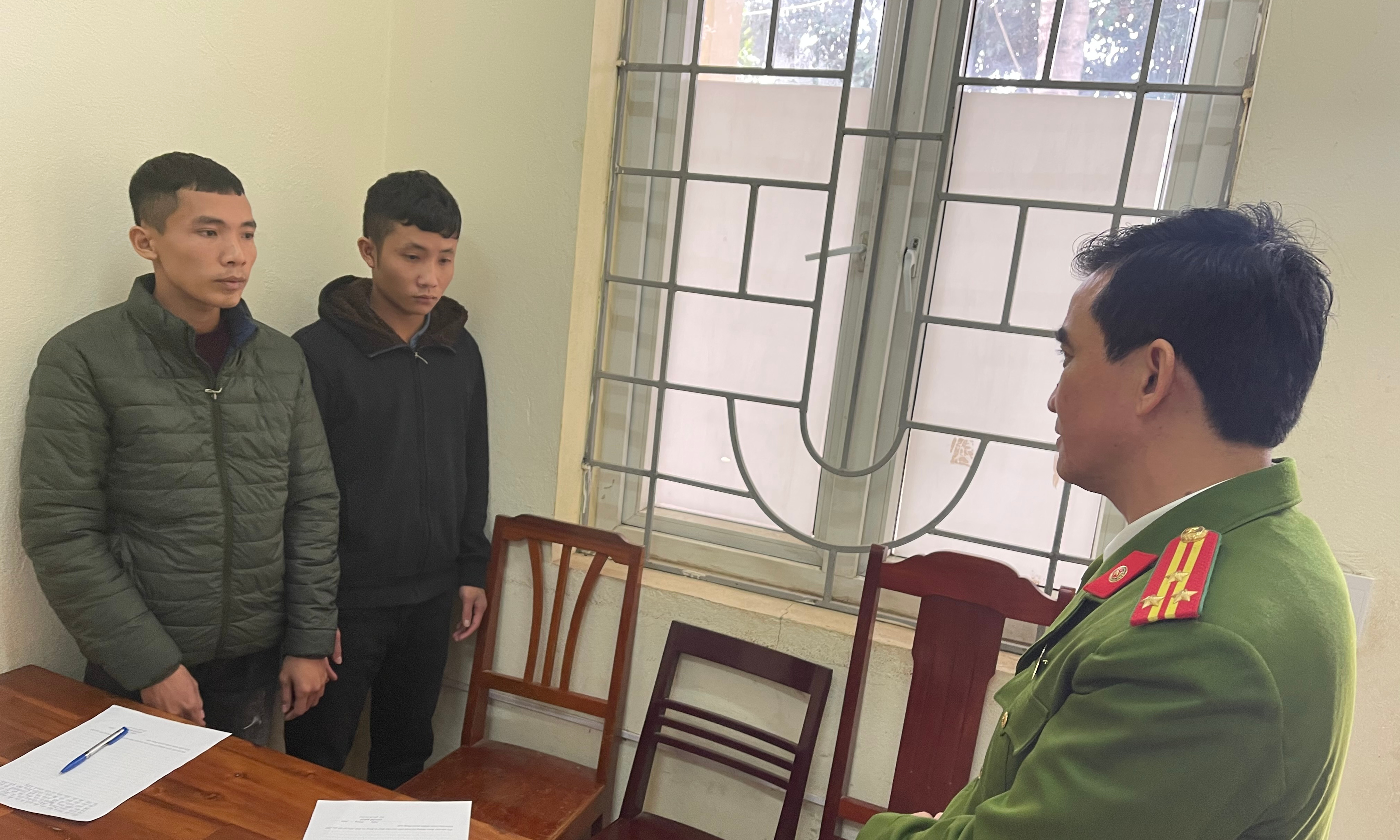 Bắt 2 kẻ lừa đảo bằng thủ đoạn thông báo trúng thưởng qua điện thoại