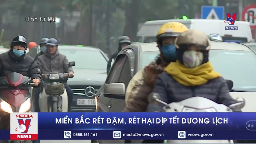 Miền Bắc rét đậm, rét hại dịp Tết Dương lịch