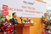 BAC A BANK khai trương chi nhánh Thanh Trì