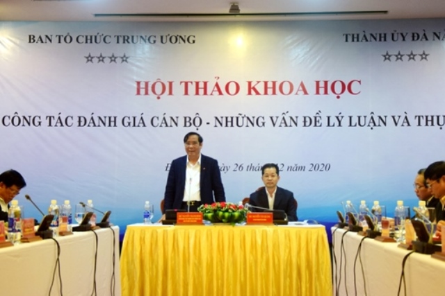 Sớm hoàn thiện Đề tài về đánh giá cán bộ để trình Bộ Chính trị