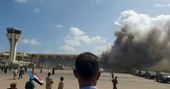 Tấn công tên lửa đẫm máu tại Sân bay Aden- Yemen, 135 người thương vong