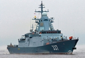 Tàu hộ tống mới nhất của Hải quân Nga sẽ mang tên lửa siêu thanh Zircon