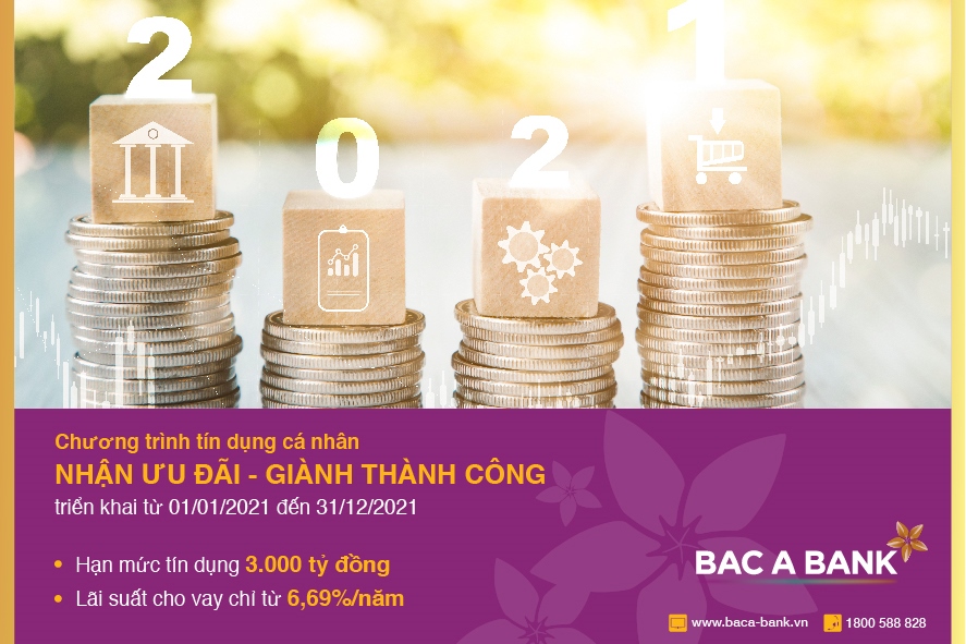 Nhận ưu đãi tín dụng từ BAC A BANK, khách hàng sẵn sàng đón thành công