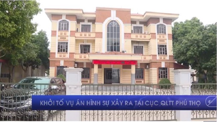 Khởi tố vụ án hình sự xảy ra tại Cục QLTT Phú Thọ