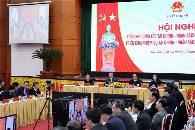 Thủ tướng dự Hội nghị triển khai nhiệm vụ tài chính - ngân sách nhà nước năm 2021