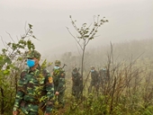 Xúc động hình ảnh chiến sỹ Biên phòng Quảng Trị tuần tra giữ biên dưới trời giá buốt