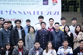 Trường Đại học Kiểm sát Hà Nội khai mạc giải bóng chuyền nam HPU năm 2021