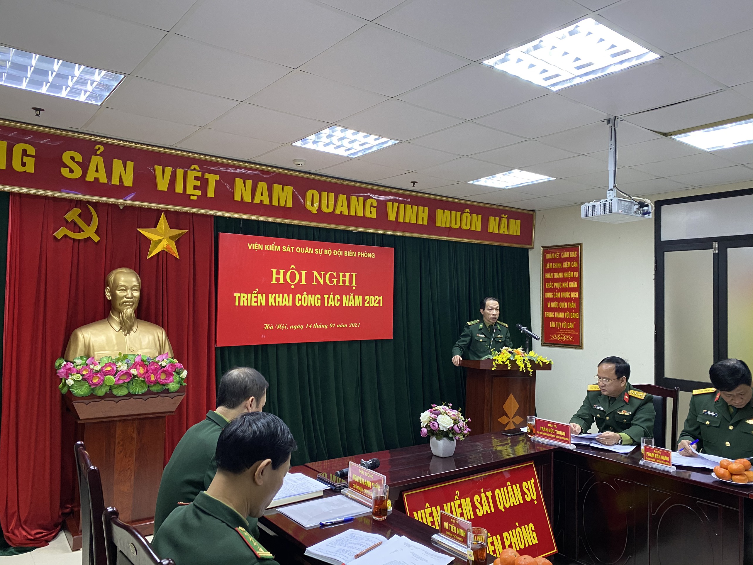 VKS Quân sự Bộ đội Biên phòng triển khai công tác năm 2021