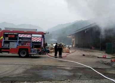 Cháy kho kiểm hóa chứa gần 10 tấn hàng chờ làm thủ tục hải quan