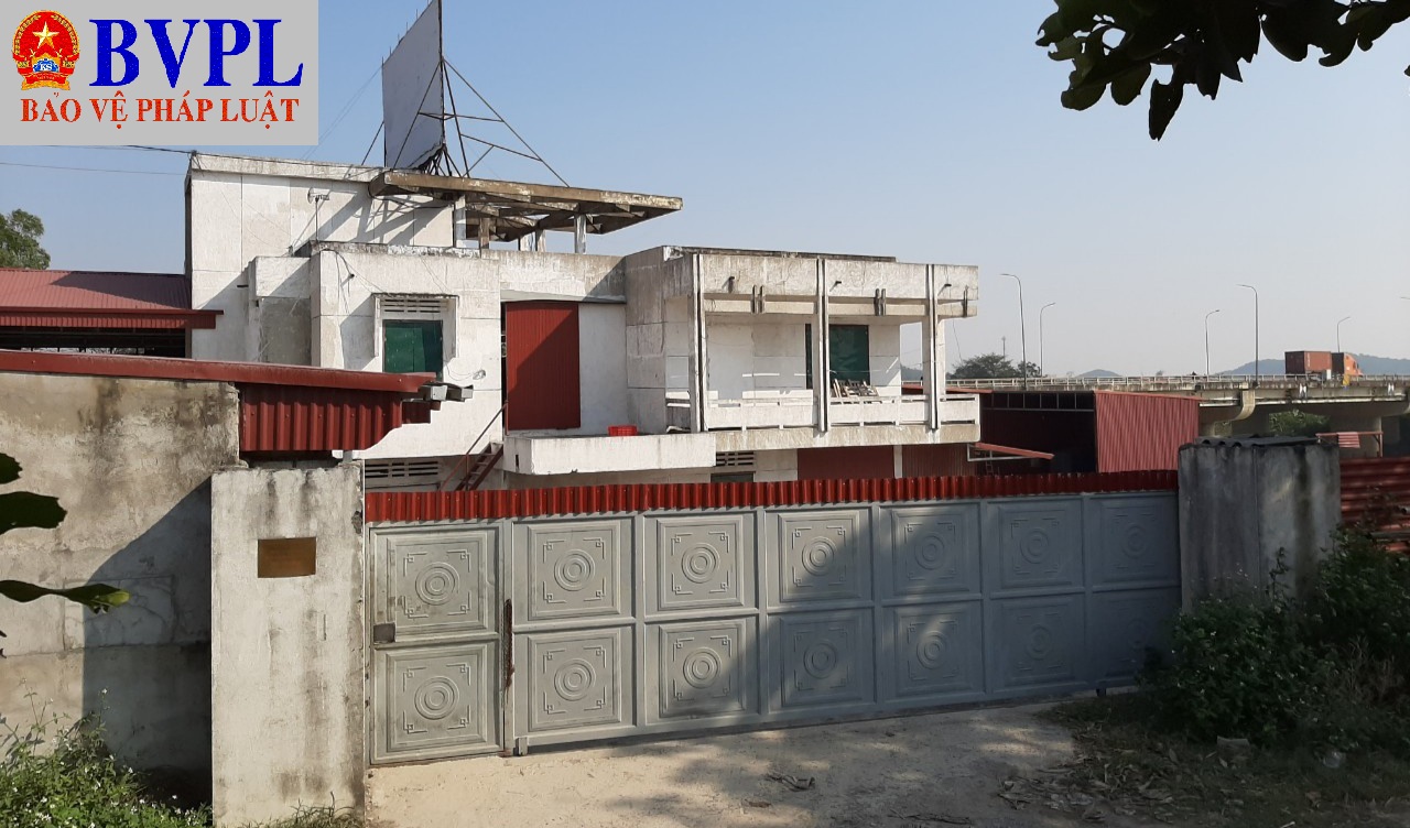Sau phản ánh của Báo BVPL Sẽ cưỡng chế vụ biến nhà khách UBND huyện thành trụ sở công ty