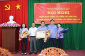 VKSND quận Cái Răng đón nhận Huân chương Lao động hạng Ba